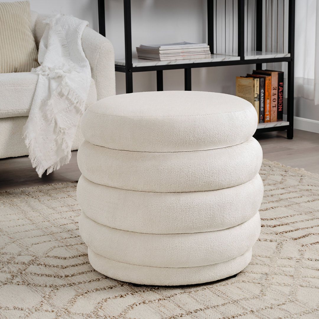Pouf FLOKKE avec rangement
