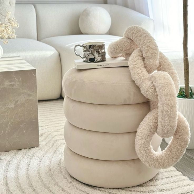 Pouf FLOKKE avec rangement