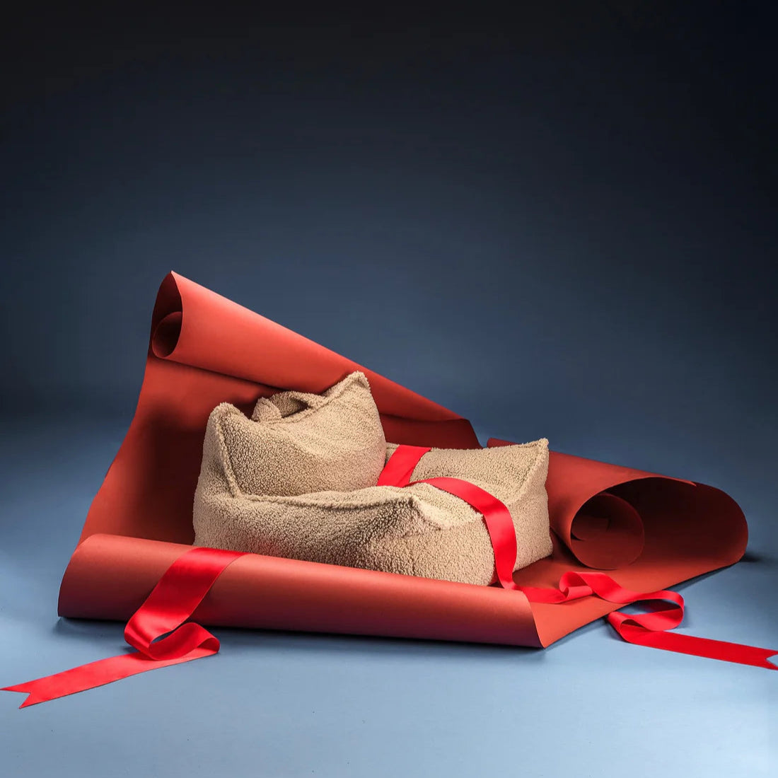 Pouf Bouclé