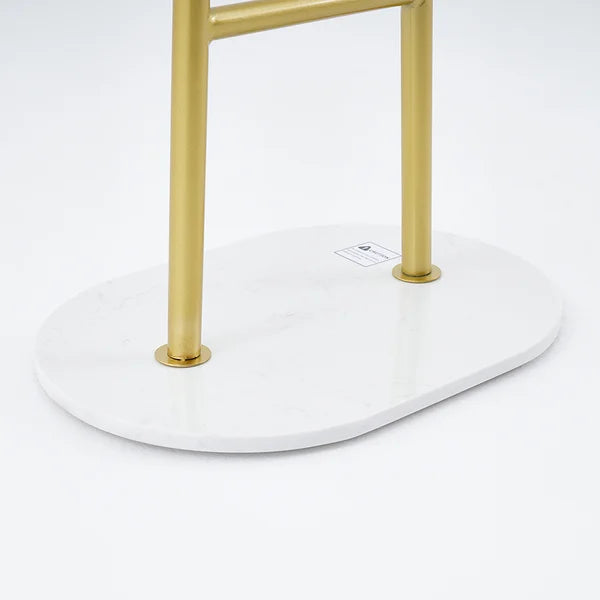 Porte-vêtements Doré sur Pieds