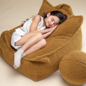 Pouf Bouclé