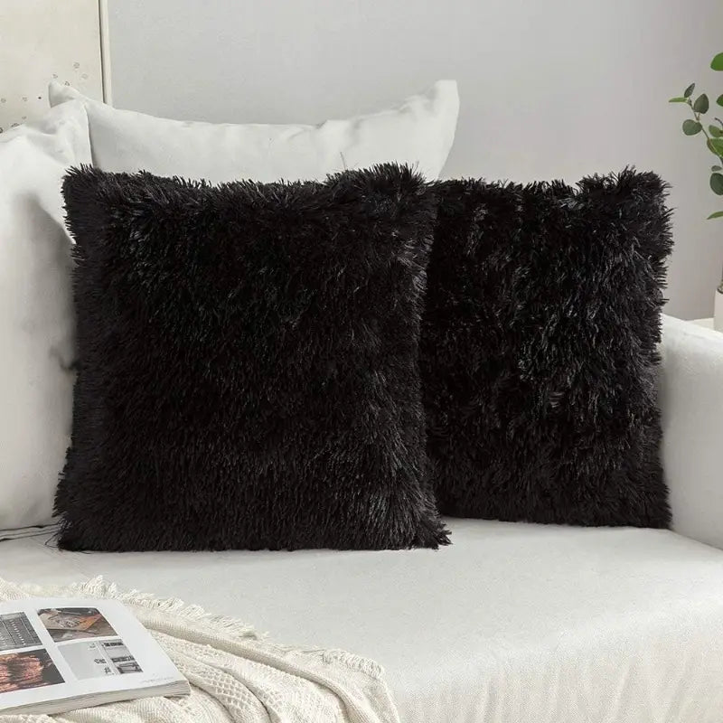 Coussin en Fausse Fourrure