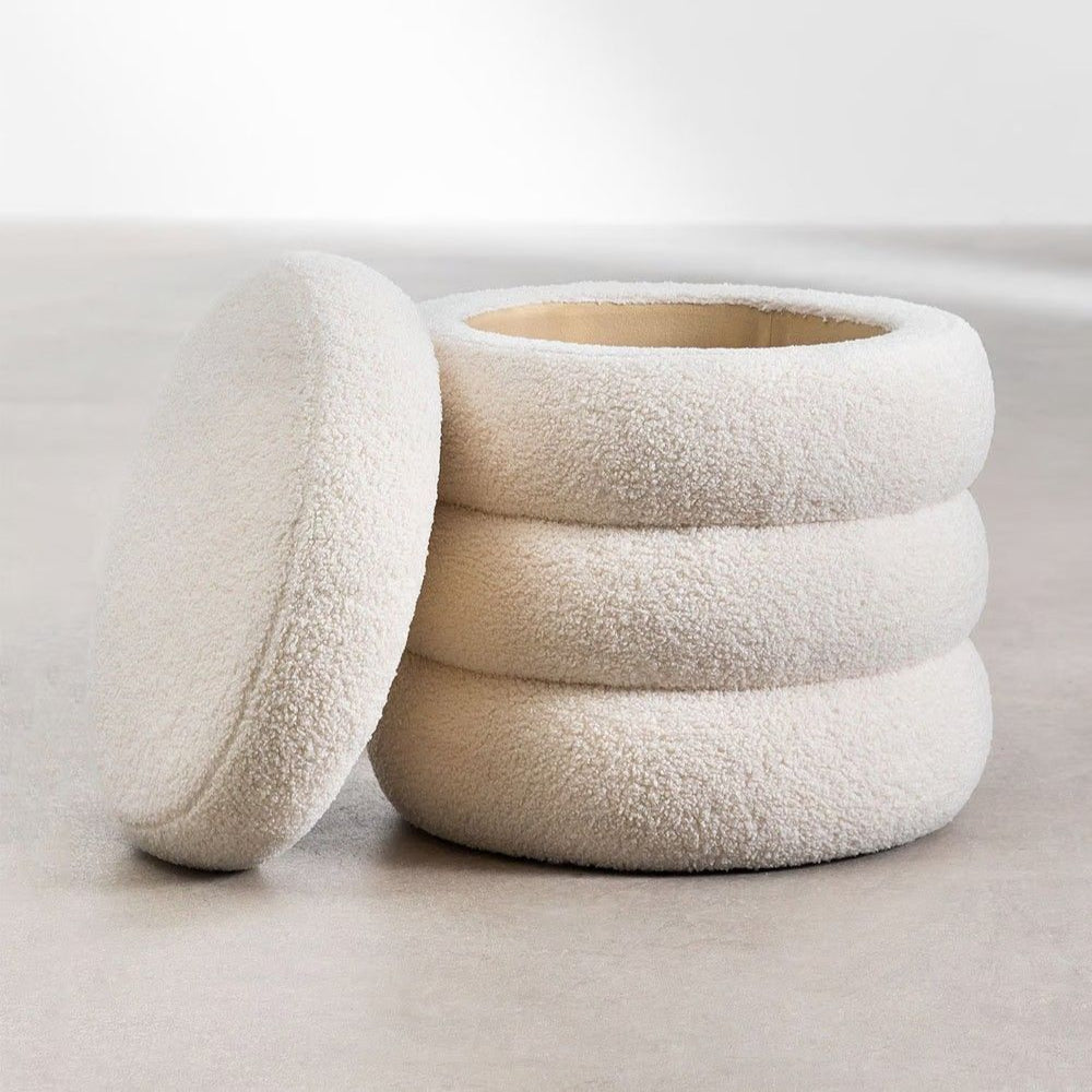 Pouf FLOKKE avec rangement