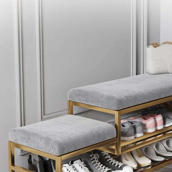 Banc de couloir moderne avec rangement pour chaussures