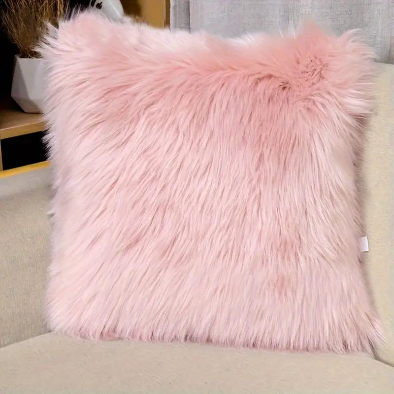 Coussin en Fausse Fourrure