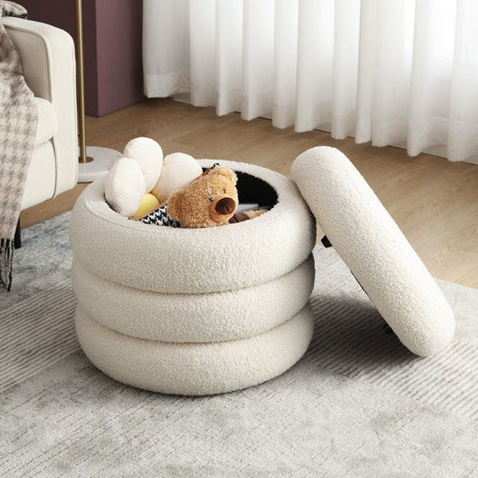 Pouf FLOKKE avec rangement