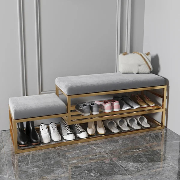 Banc de couloir moderne avec rangement pour chaussures