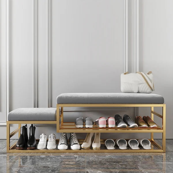 Banc de couloir moderne avec rangement pour chaussures