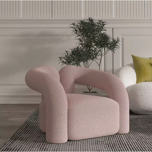Fauteuil d'appoint Japandi
