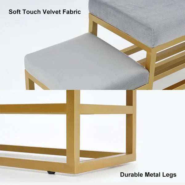 Banc de couloir moderne avec rangement pour chaussures