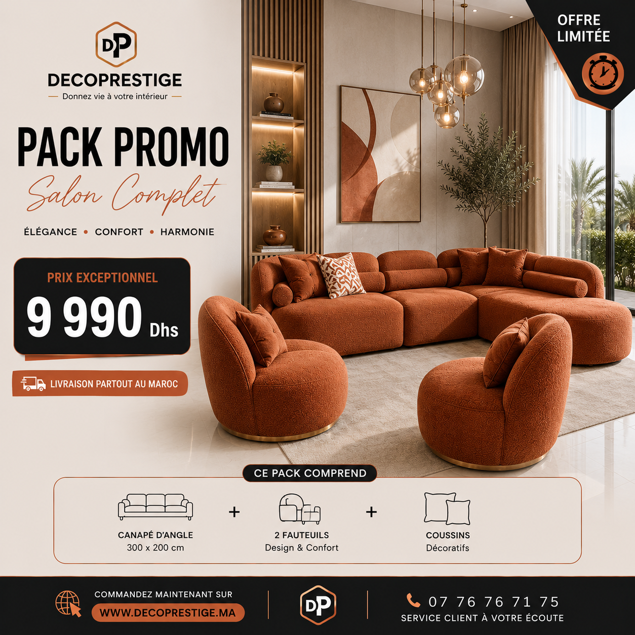 Pack Salon Prestige Élégance