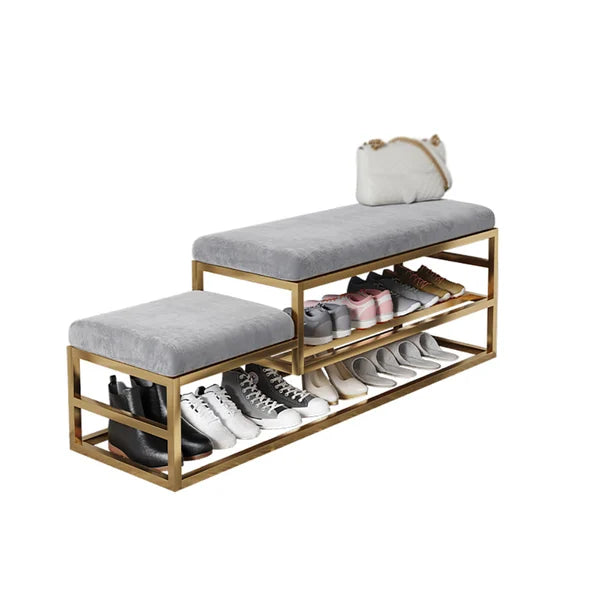 Banc de couloir moderne avec rangement pour chaussures