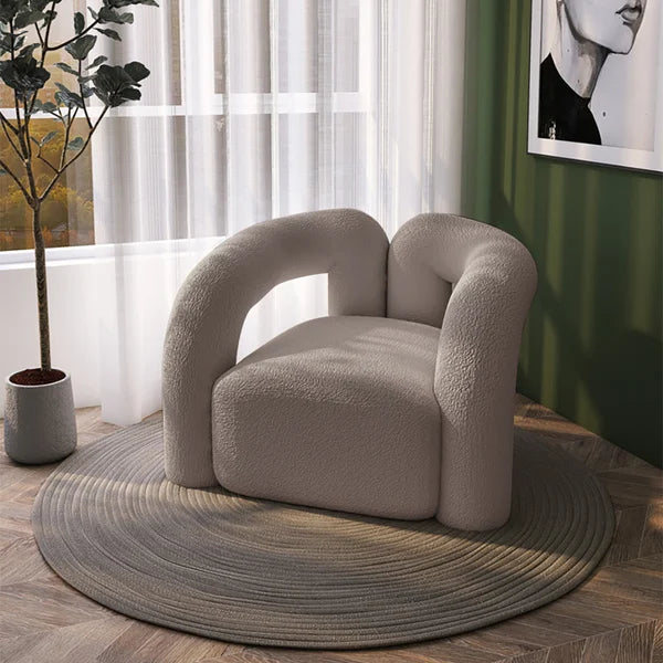 Fauteuil d'appoint Japandi