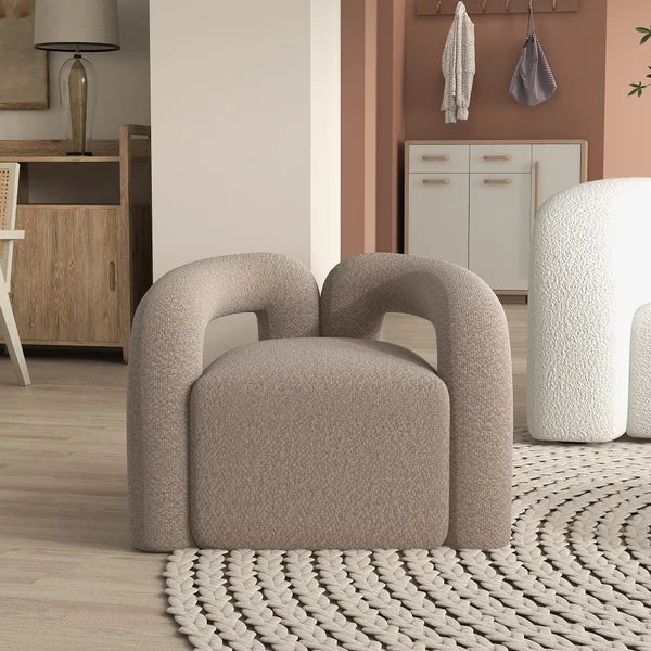 Fauteuil d'appoint Japandi